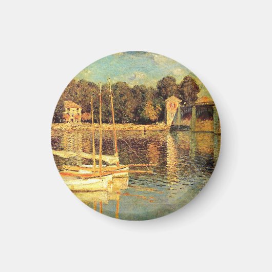 Brücke bei Argenteuil Claude Monet Magnet (Vorne)
