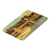 Brücke bei Argenteuil Claude Monet Magnet (Linke Seite)