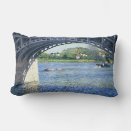 Brücke bei Argenteuil Lendenkissen