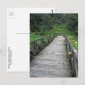 Brücke bei Bellingrath Gardens Postkarte (Vorne/Hinten)