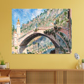 Brücke bei Dolceacqua Leinwanddruck (Insitu (Wohnzimmer))