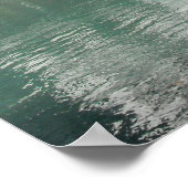 Brücke bei Interlaken in der Schweiz Poster (Ecke)