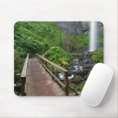 Brücke bei Latourell Falls, Columbia River Gorge, Mousepad (Mit Mouse)