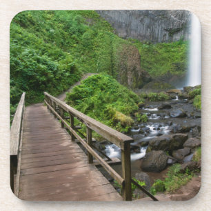 Brücke bei Latourell Falls, Columbia River Gorge, Untersetzer