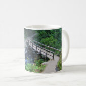 Brücke bei Latourell Falls, Oregon Kaffeetasse (VorderseiteRechts)