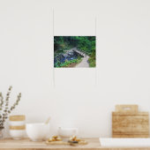 Brücke bei Latourell Falls, Oregon Poster (Küche)