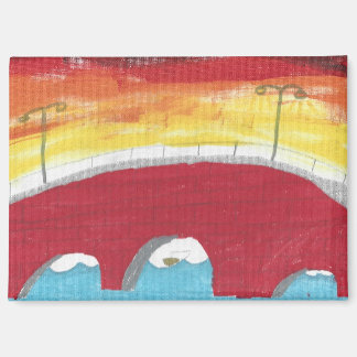 Brücke bei Nacht Magnet
