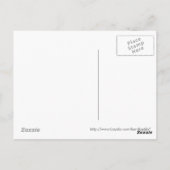 Brücke bei Nachtkarte Postkarte (Rückseite)