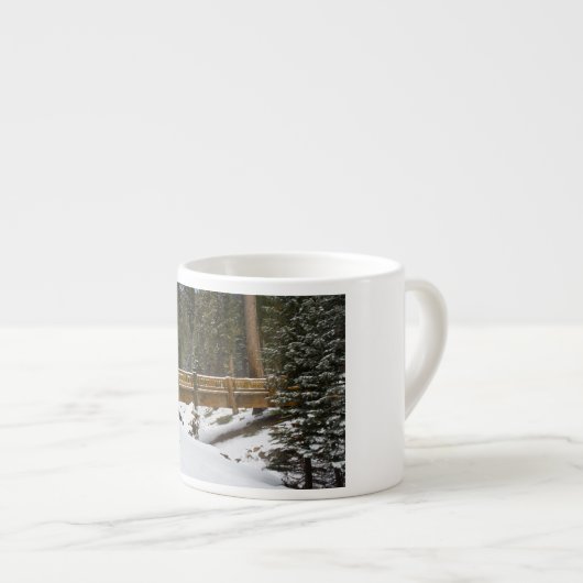 Brücke bei Wuksachi Espressotasse (Vorderseite Rechts)