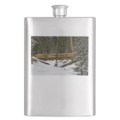 Brücke bei Wuksachi Flachmann (Vorderseite)