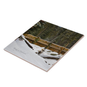 Brücke bei Wuksachi Fliese