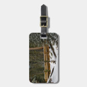 Brücke bei Wuksachi Gepäckanhänger (Vorderseite vertikal)