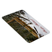 Brücke bei Wuksachi Happy Holidays Flexi Magnet (Rechte Seite)