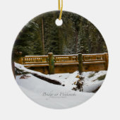 Brücke bei Wuksachi Keramikornament (Vorne)