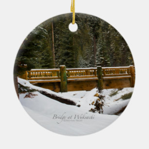 Brücke bei Wuksachi Keramikornament