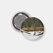 Brücke bei Wuksachi Magnet (Vorderseite/Rückseite)