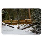 Brücke bei Wuksachi Magnet (Horizontal)