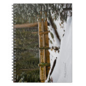 Brücke bei Wuksachi Notizblock (Vorderseite)