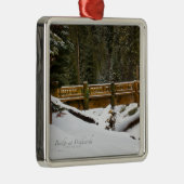 Brücke bei Wuksachi Ornament Aus Metall (Rechts)