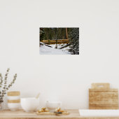 Brücke bei Wuksachi Poster (Küche)