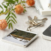 Brücke bei Wuksachi Schlüsselanhänger (Seite)