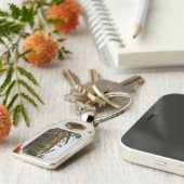 Brücke bei Wuksachi Schlüsselanhänger (Seite)