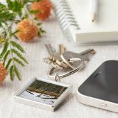 Brücke bei Wuksachi Schlüsselanhänger (Seite)