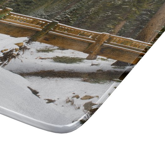 Brücke bei Wuksachi Schneidebrett (Ecke)