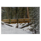 Brücke bei Wuksachi Schneidebrett (Vorderseite)