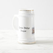 Brücke BierStein Charles, Prag Bierglas (Vorderseite Links)