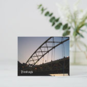 Brücke bis Twilight Postkarte (Stehend Vorderseite)