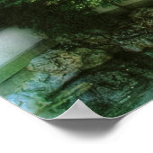 Brücke - Chinesische Brücke Poster (Ecke)
