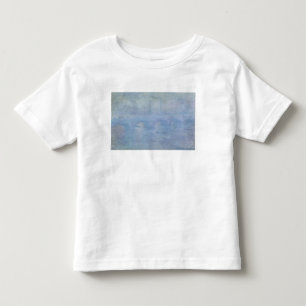 Brücke Claude Monets Waterloo: Effekt des Nebel Kleinkind T-shirt