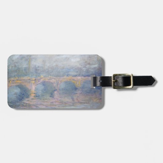 Brücke Claude Monets | Waterloo, London, am Gepäckanhänger (Vorderseite horizontal)