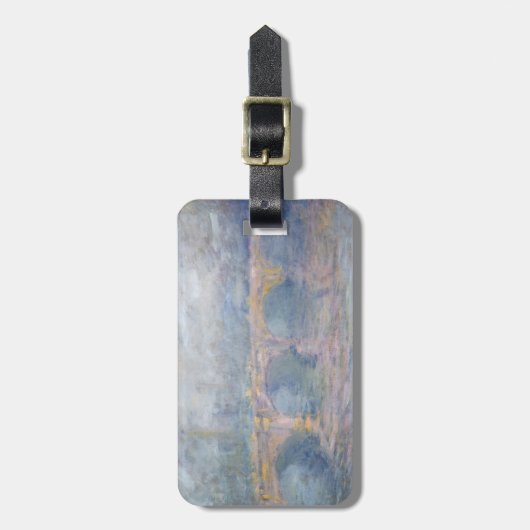 Brücke Claude Monets | Waterloo, London, am Gepäckanhänger (Vorderseite vertikal)