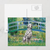 Brücke - Dalmatiner Postkarte (Vorne/Hinten)