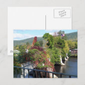 Brücke der Blume Postkarte (Vorne/Hinten)