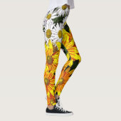 Brücke der Blumen-Gänseblümchen Leggings (Rechts)