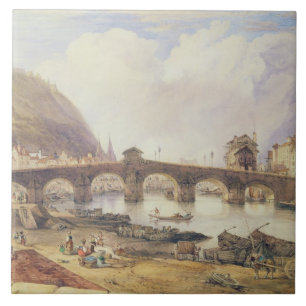 Brücke der Bögen, Lüttich Fliese