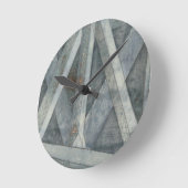 Brücke der industriellen Struktur-| Runde Wanduhr (Winkel)