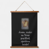 Brücke der Jesus-Tapestries Wandteppich Mit Holzrahmen (Vorderseite)