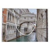 Brücke der Lichter Venedig Italien Große Geschenktüte (Rückseite)