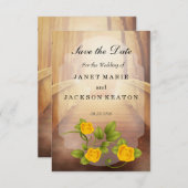 Brücke der Liebe, Hochzeit der Natur Save The Date (Vorne/Hinten)