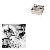 BRÜCKE DER SCHLAFENHOLLOW HALLOWEEN RUBBER-BRIEFMA GUMMISTEMPEL (Stempel)