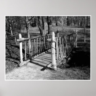 Brücke der Zweigstellen Poster