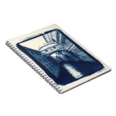 Brücke des Seufzer-Notizbuches Notizblock (Rechte Seite)