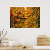 Brücke - die schönste der Natur Poster (Küche)