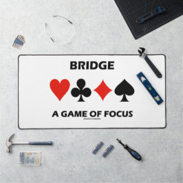 Brücke Ein Spiel Der Konzentration Duplicate Bridg Schreibtischunterlage