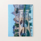 Brücke Emanuele II und Petersdom - Rom Puzzle (Vertikal)