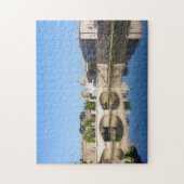 Brücke Emanuele II und Petersdom - Rom Puzzle (Vertikal)